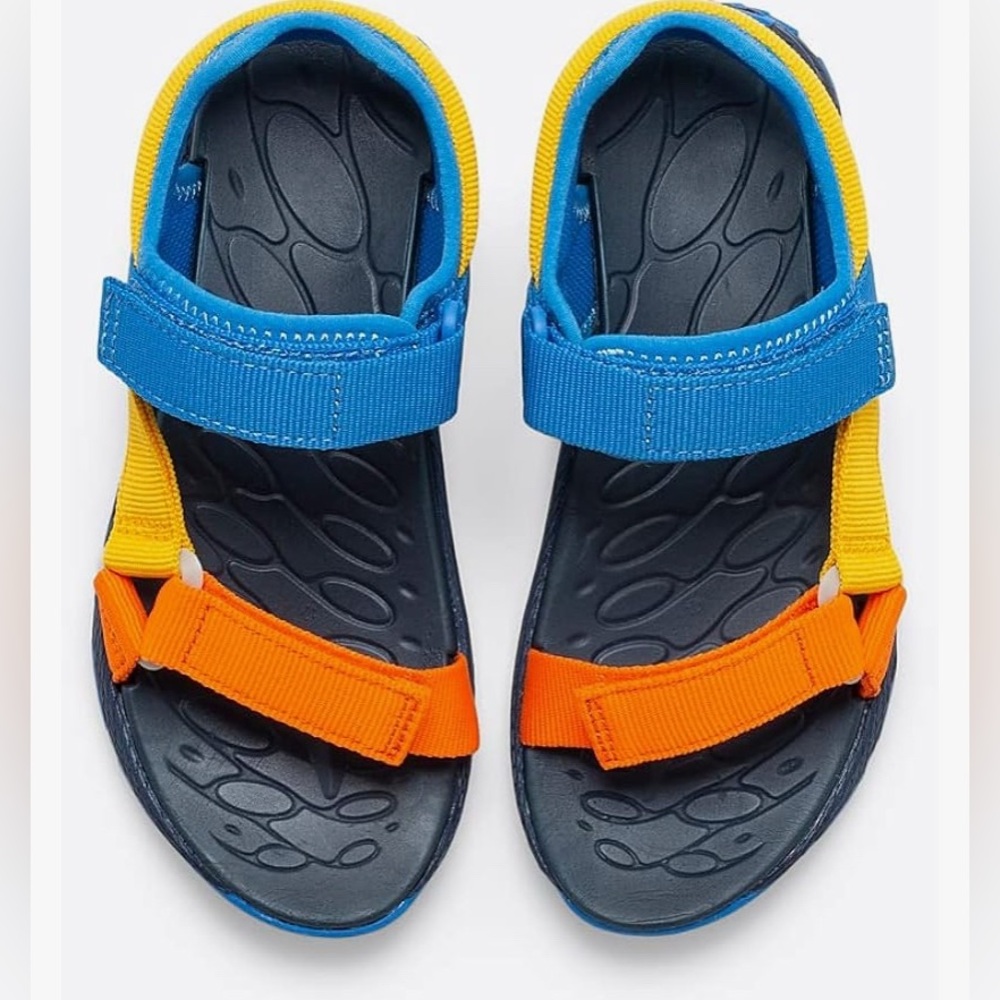 Merrell Sporty Blue and Orange Sandals